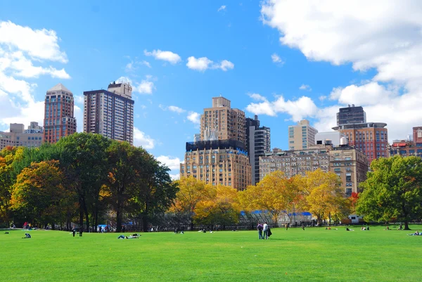 New York City Manhattan Central Park Stock Photo