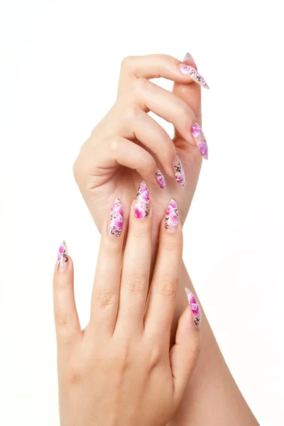 Beautiful nails — Stock Photo, Image