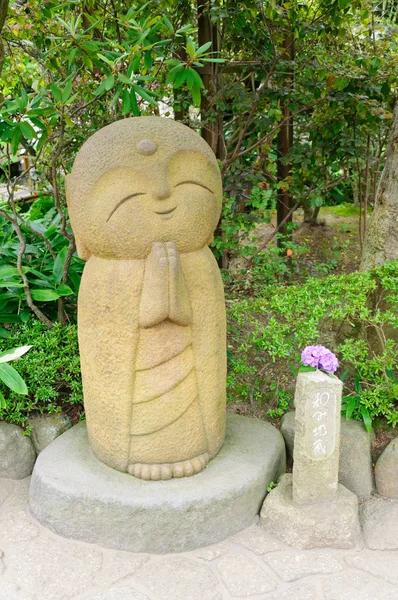 Jizo bodhisattva heykeli — Stok fotoğraf