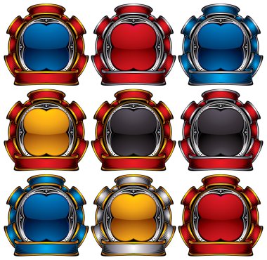 Vector emblems. clipart