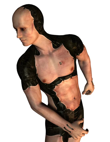 Male Cyborg — Stock Photo, Image
