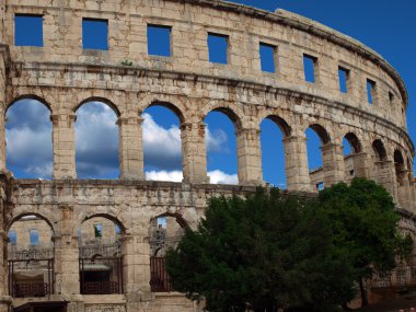 Pula tiyatroda Amphi / Hırvatistan