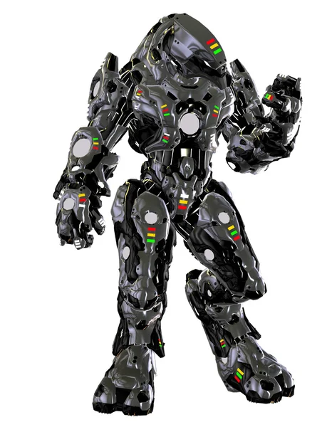 Bojový robot z budoucnosti Royalty Free Stock Fotografie
