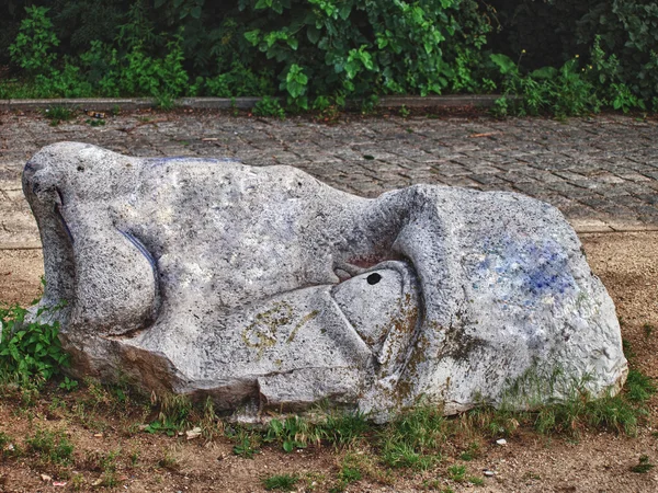 石の顔 — ストック写真