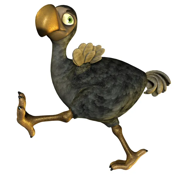 Dodo uitgestorven loopvogel — Stockfoto