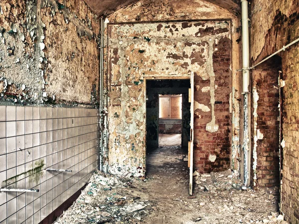 병원에 오래 된 세탁실 — 스톡 사진