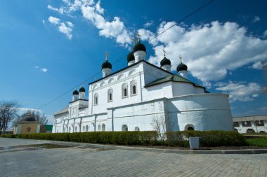 Kilise, Bina, Tanrı, cennet, mavi, bulutlar, yeşil, Bakanlık, yardım, prie