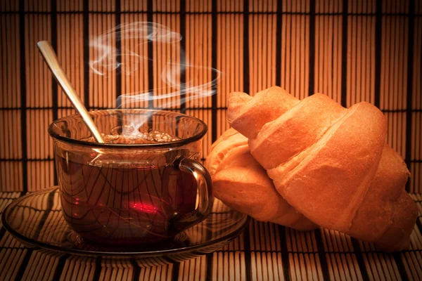 Foto Tassen Tee mit Zucker — Stockfoto
