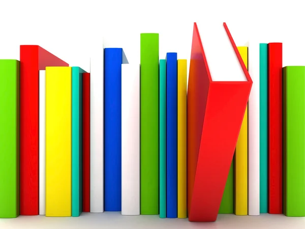 Boeken bindingen en literatuur — Stockfoto