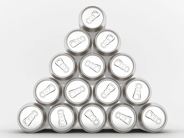 Aluminum can — Stock Photo, Image