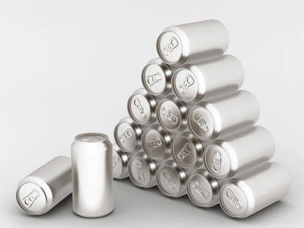 Aluminum can — Stock Photo, Image