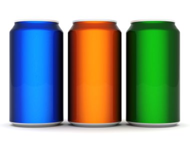 Aluminum can clipart