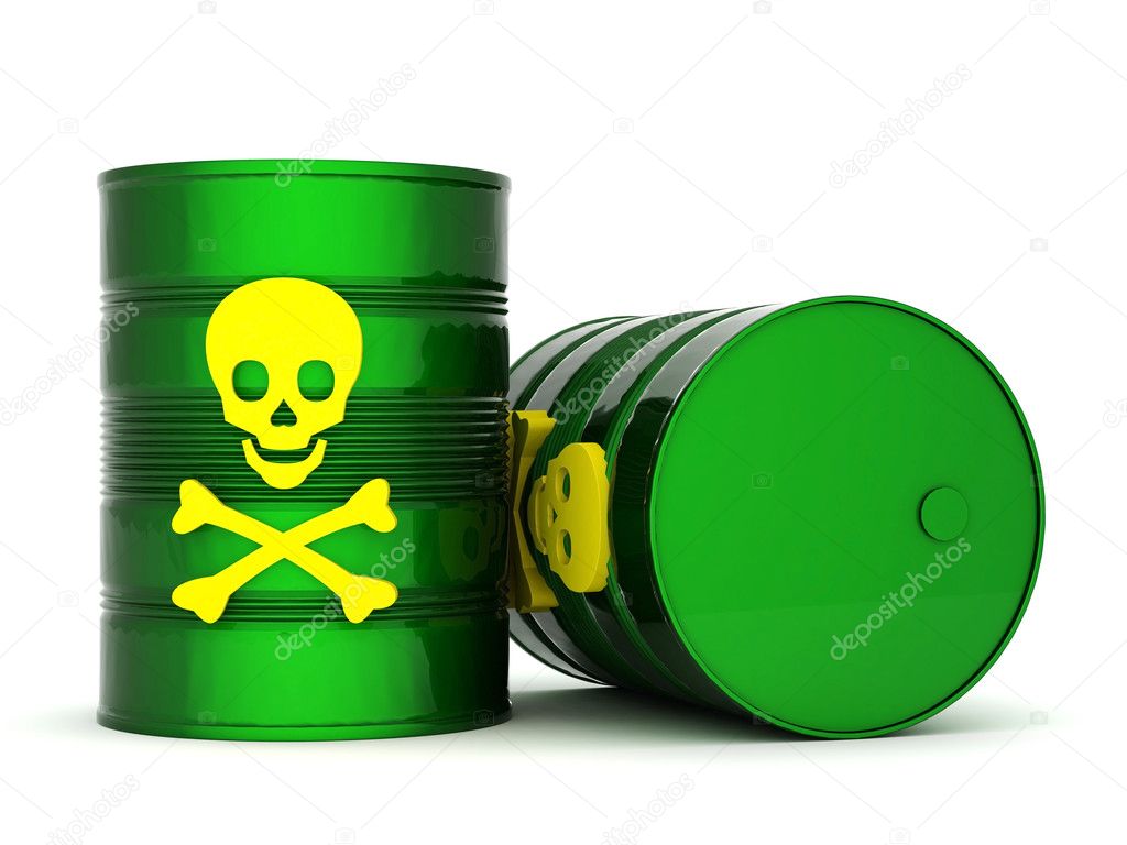 Toxic waste barrel — Stock Photo © MrGarry 6431181