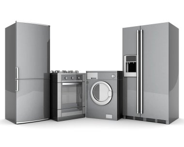 Household appliances clipart