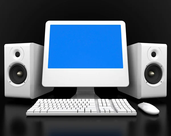 The image of computer — Stock Photo, Image
