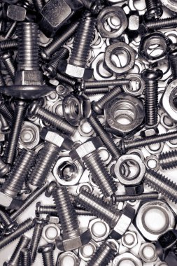 Nuts and bolts clipart