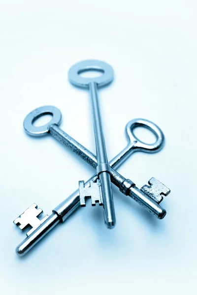 Tři klíče — Stock fotografie