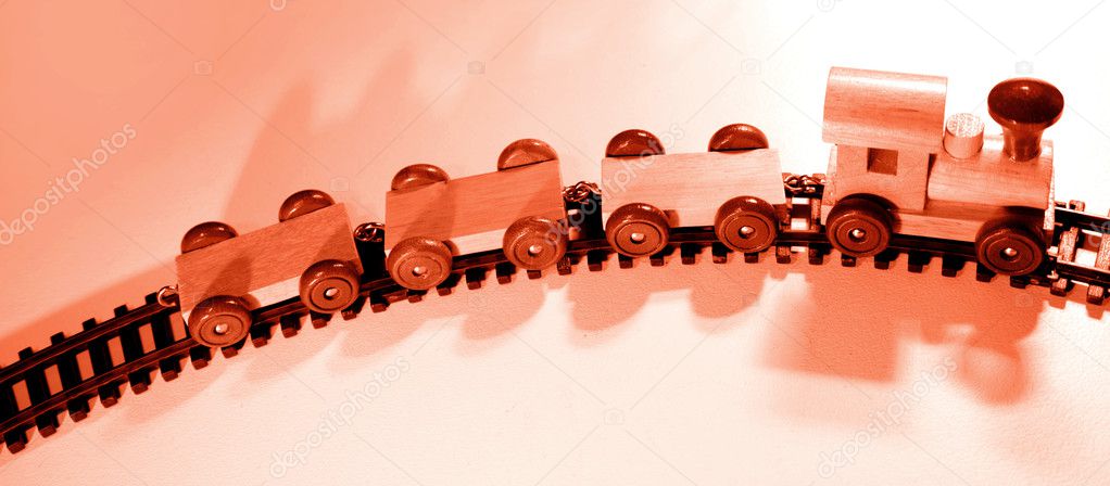 Stock De Madera Tren © Antiguo Foto Juguete — Stillfx Pista En 34ARq5ScLj