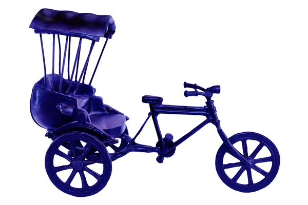 Tricycle vintage metal toy — Stock Photo, Image