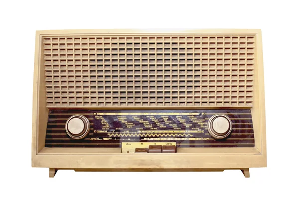Starych lampowych radia — Zdjęcie stockowe