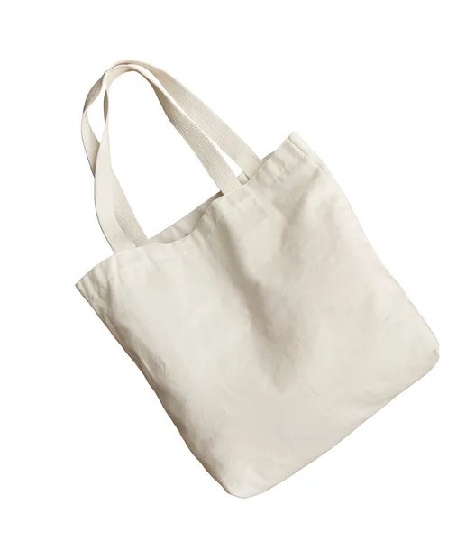 White nano fabric like bag — Stock Photo, Image