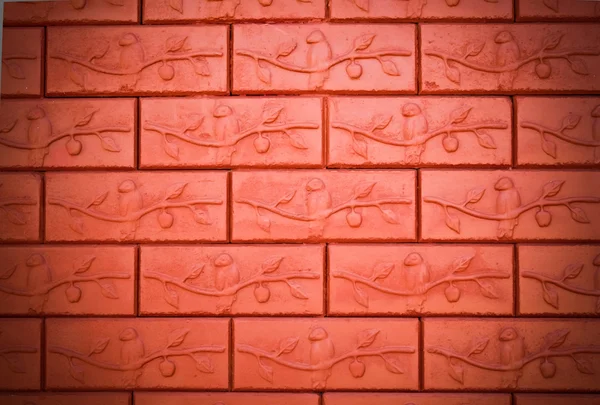 Wall at a temple in Thailand — Stock Photo, Image