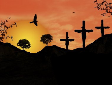 Crucifixion clipart