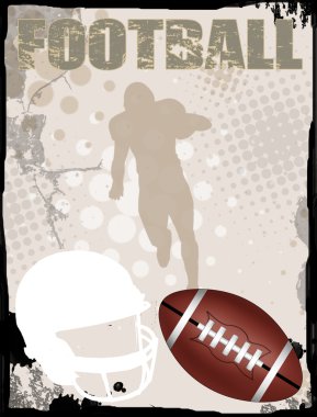 American football background clipart