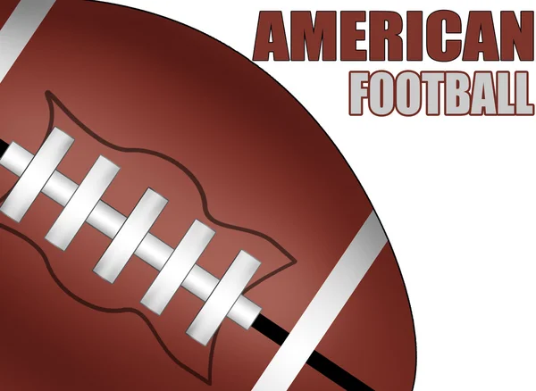 Αμερικάνικη μπάλα ποδοσφαίρου — Διανυσματικό Αρχείο