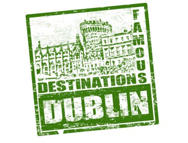 Dublin stamp clipart