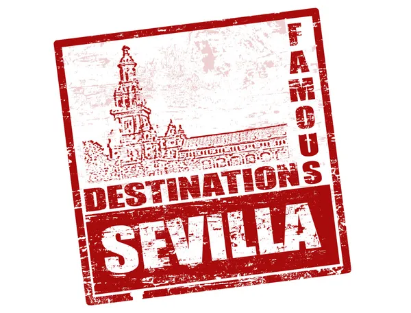 Sevilla stamp — Stock Vector