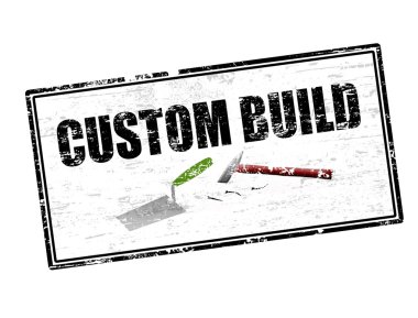 Custom build stamp clipart