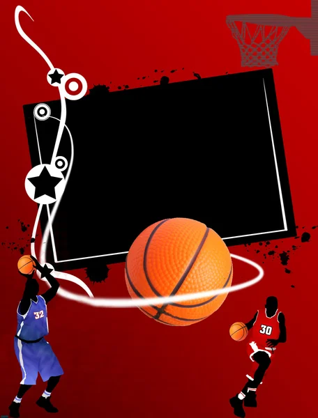 Basketball-Banner — Stockvektor