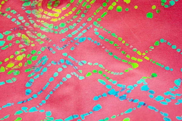 Pembe batik kumaş — Stok fotoğraf