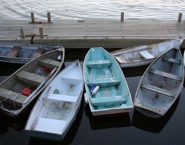 Boats in harbor — Stock Photo, Image