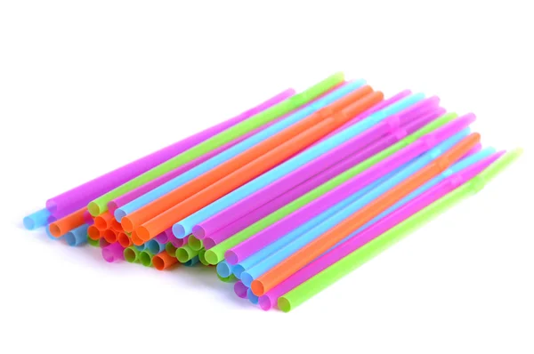 Straw on white — Stock Photo, Image
