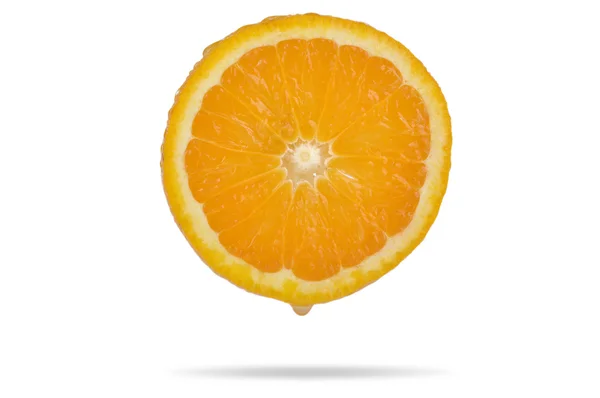 Arancione su bianco — Foto Stock