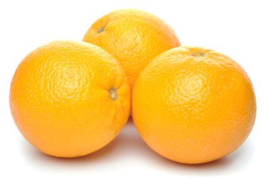 Trhee oranges clipart