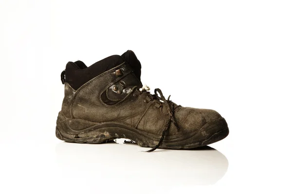 stock image Old work boots