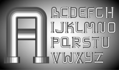 Funnels alphabet