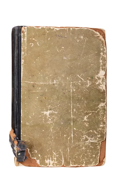 Винтажная старая морщинистая книга — стоковое фото