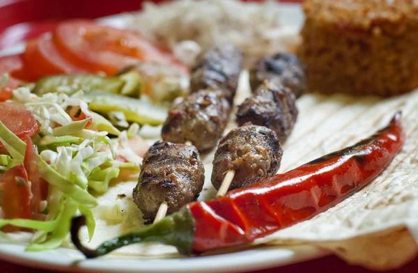 Shish kebab turco — Foto de Stock