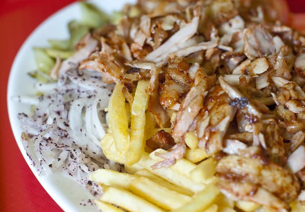 Kebab plat turc — Photo