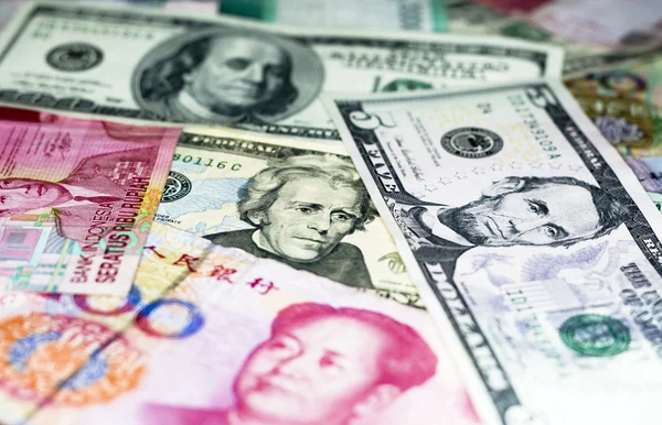 Currencies of various nations . — Stock Photo, Image