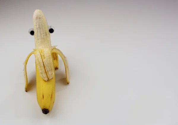 Banana engraçada com olhos (4 ) — Fotografia de Stock