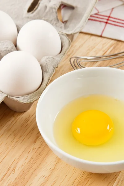 Eier zum Frühstück — Stockfoto