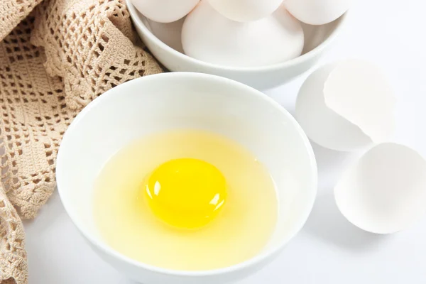 Gesunde frische Eier — Stockfoto