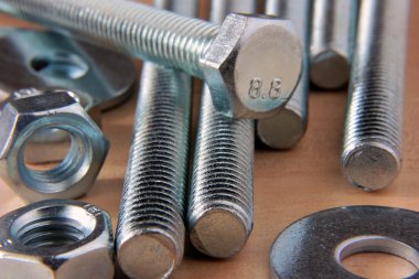 Bolts and nuts clipart