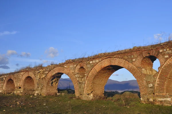 stock image Skopje Aqueduct