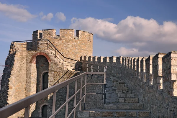 Сторожевая башня средневековой Цитадели — стоковое фото
